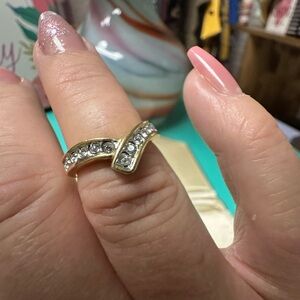 Estate Gold and Silver Women's Ring